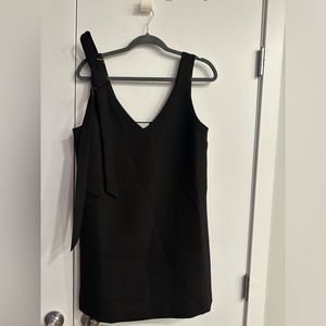 KENDALL + KYLE BLACK MINI DRESS